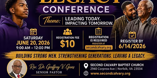 Men of Legacy Conference 