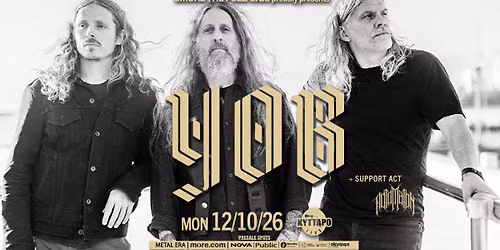 YOB w\/ Automaton live @ Kyttaro | Mon 12\/10\/26