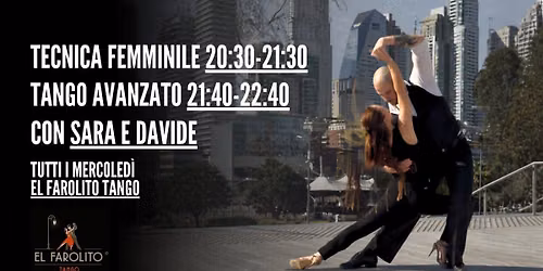 Mercoledì a El Farolito Tango - Con Sara e Davide