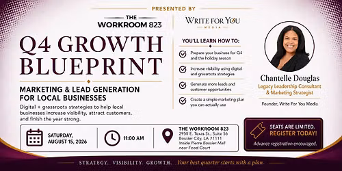 Q4 Growth Blueprint: Marketing & Lead Generation for Local Businesses