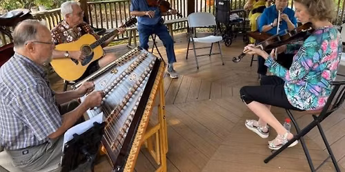 Music in the Berne Davis Gardens with the SWFL Fiddlers