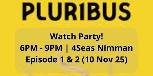 Watch Party: Pluribus Premiere!