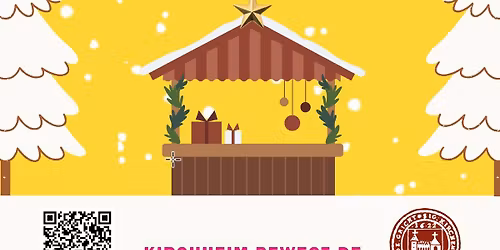 Adventsmarkt auf dem Odenwaldplatz in Heidelberg Kirchheim