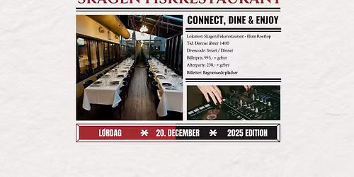 Julefrokost X Skagen Fiskerestaurant 