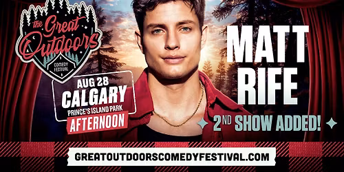 Matt Rife & Friends - Calgary (SECOND SHOW ADDED!)