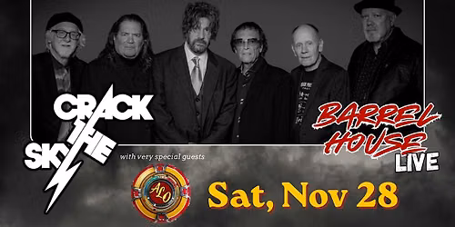 Crack The Sky (with Atomic Light Orchestra) at Barrel House Live!
