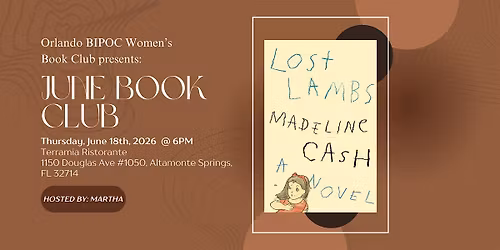 Orlando BIPOC Women\u2019s Books Club Presents: June Book Club