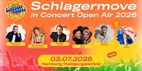 Schlagermove Hamburg: Schlagermove in Concert Open Air 2026
