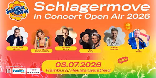 Schlagermove Hamburg: Schlagermove in Concert Open Air 2026