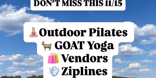 Thanksgiving Sculpt & Wellness Market At Helotes Ziplines