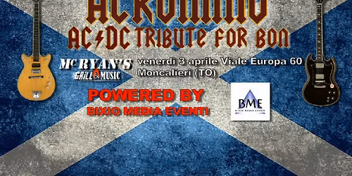 Acronimo AC\u03dfDC Tribute for Bon live at Mc Ryan's