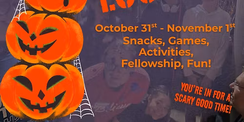 YOUTH Halloween Lock-in
