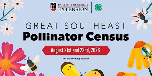 Great Southeast Pollinator Census 2026