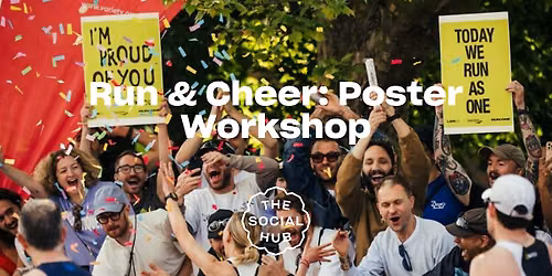 Run & Cheer: Poster Workshop