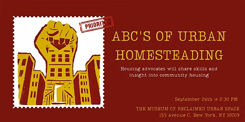 ABC'S OF URBAN HOMESTEADING