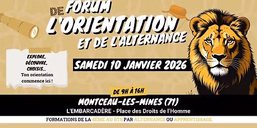 Forum de l'orientation et de l'alternance