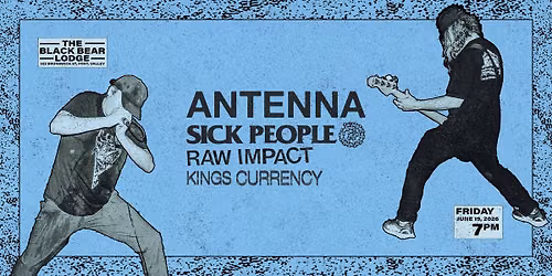 Antenna! Live in Brisbane!