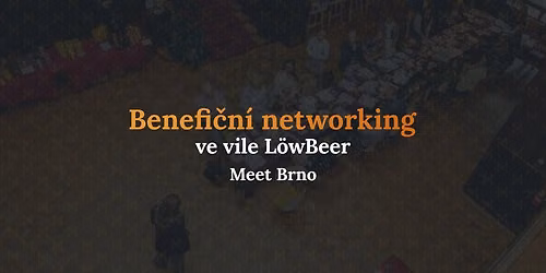 Benefi\u010dn\u00ed networking ve vile L\u00f6wBeer