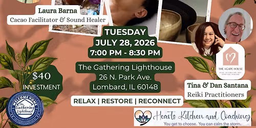 Cacao & Reiki: An evening of Ceremony and Energy Healing