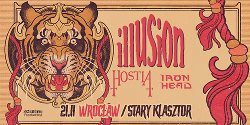 TRASA ILLUSION, HOSTIA, IRON HEAD | 21.11.26 WROC\u0141AW STARY KLASZTOR