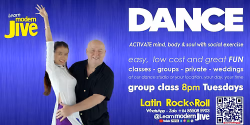 \u2728Modern JIVE class - all levels - May \u2728