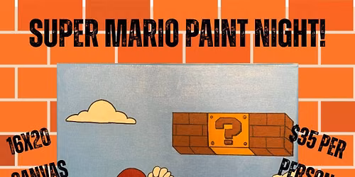 Super Mario Paint and Pints Night!