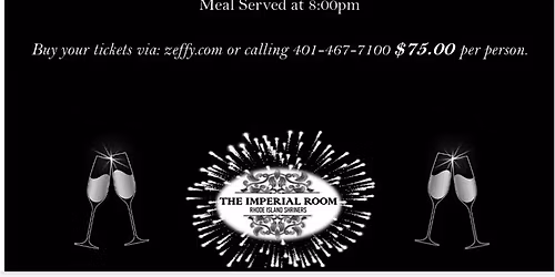 Rhode Island Shriners Presents Black & White New Year's Eve