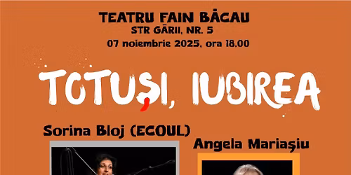 \ud83c\udfbc TOTU\u0218I, IUBIREA \u2013 Concert de muzic\u0103 folk