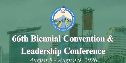 66th Biennial Convention and Leadership Conference