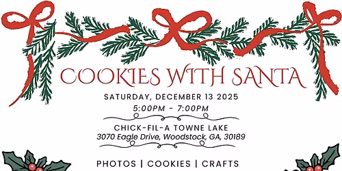 Cookies with Santa