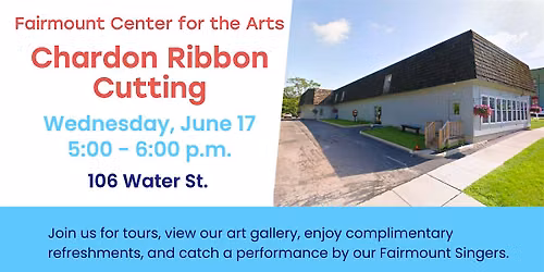 Fairmount Center for the Arts Chardon Ribbon Cutting