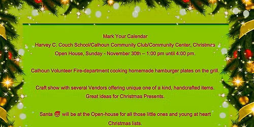 Calhoun Community Christmas!