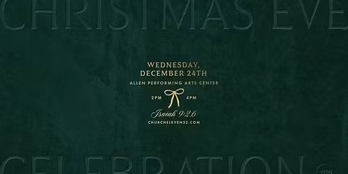 Christmas Eve Celebration