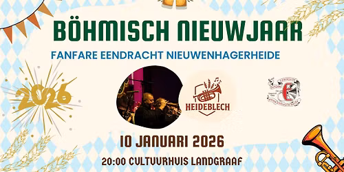 B\u00f6hmisch Nieuwjaarsconcert Fanfare Eendracht Nieuwenhagerheide