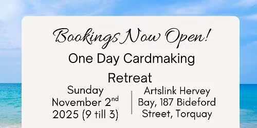 One Day Cardmaking Retreat $80