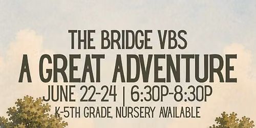 A Great Adventure VBS