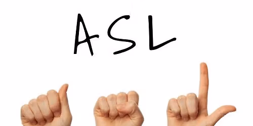 American Sign Language-Multi-Week Adult Class