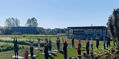 Brunch & Yoga~ Sat, May 9, 9-10:00 at Field to Table Dardenne Prairie