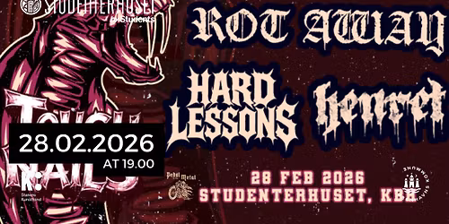ROT AWAY \/\/ HARD LESSONS \/\/ HENRET \/\/ VIOLENT SUMMER ORCHESTRA