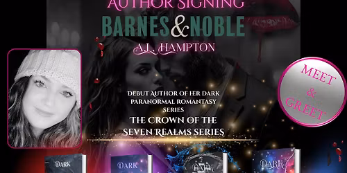 Meet the Author: A.L. Hampton - Signing Copies of Her Dark Paranormal Romantasy Series 