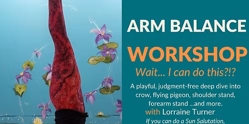 Arm Balance Workshop- Special Event