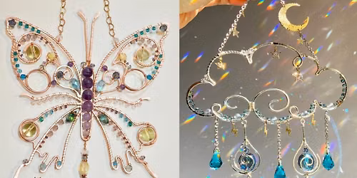 Workshop \u2013 Learn to make a Butterfly or Raincloud Suncatcher