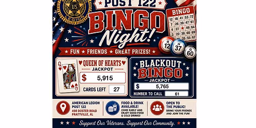 Bingo & Queen of Hearts