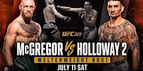 UFC 329: McGregor vs. Holloway