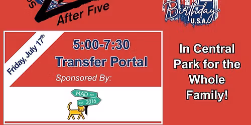 Live After Five July 17th- Transfer Portal