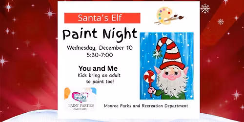 Cocoa and Canvas Adult\/child -at Monroe Parks and Recreation center