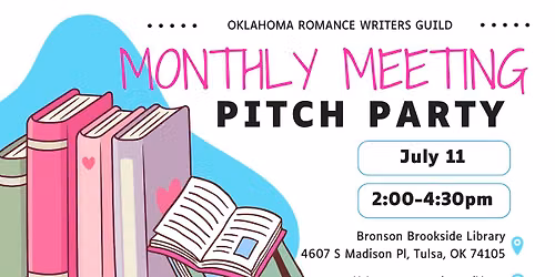 July Workshop - Oklahoma Romance Writers Guild - Tulsa