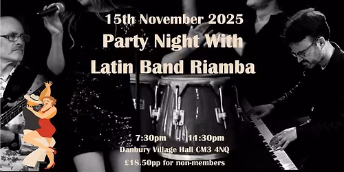 Salsa D\u2019Lite Party Night with Riamba 