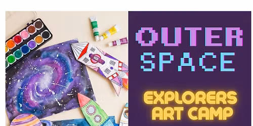 Outer Space Explorers Art Camp