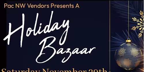 Holiday Bazaar Black Saturday